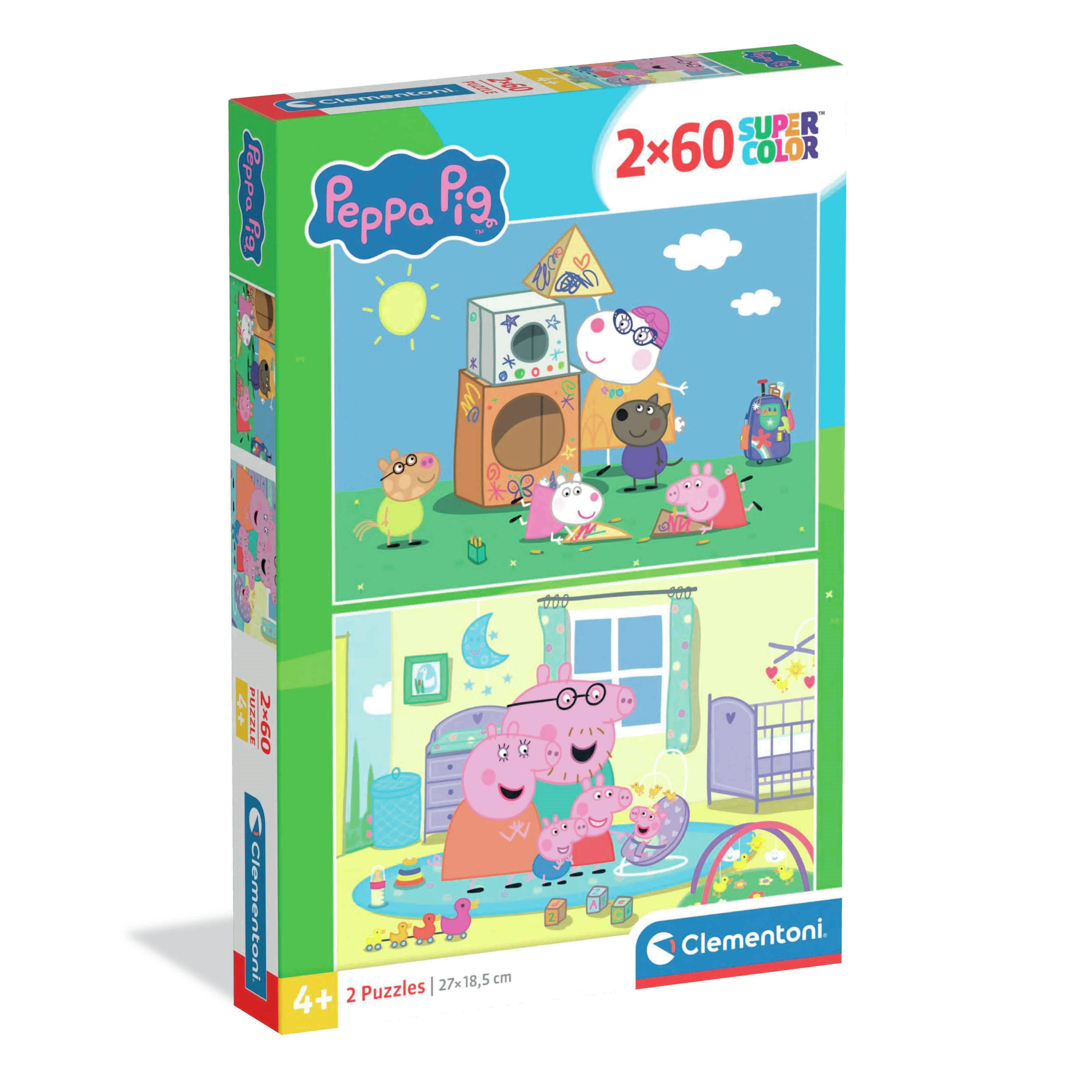 Pusle 2x60tk Peppa Pig