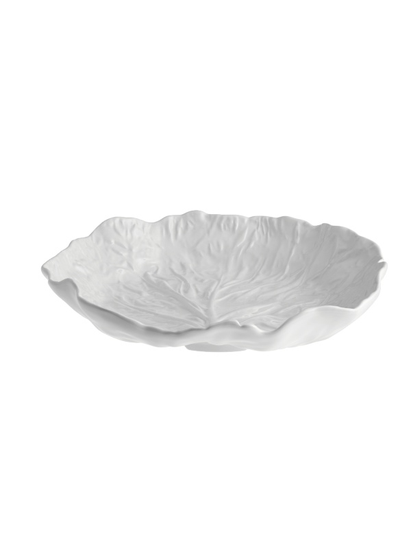 BORDALLO PINHEIRO SALATIKAUSS CABBAGE LEAF, 32.5CM, BEIGE