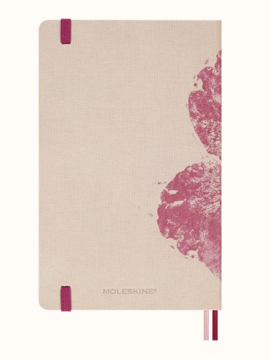 Moleskine 2026-27 18M Weekly Notebook Large Hard Cover, Sakura