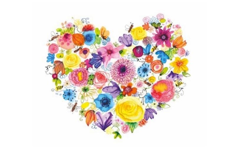 Õnnitluskaart Heart of Love