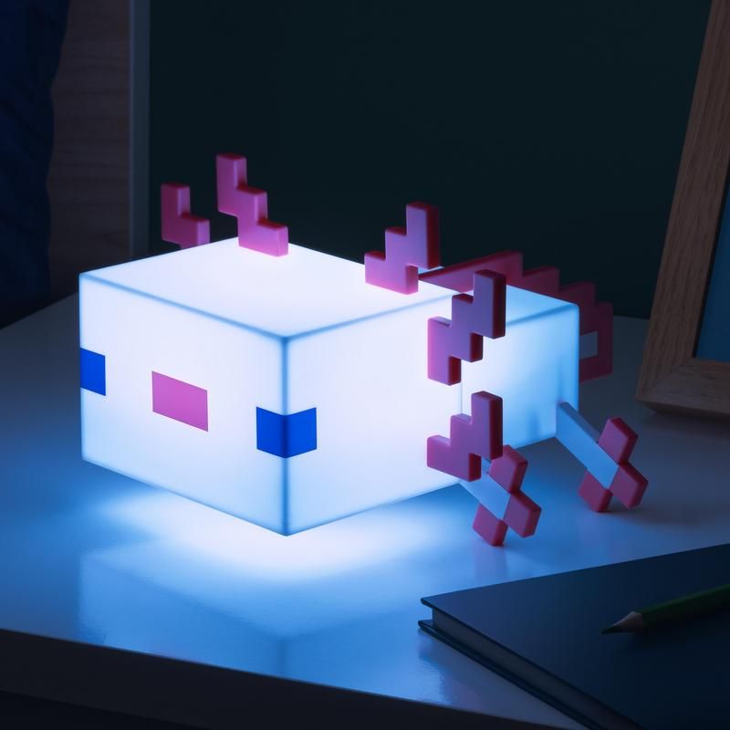 Laualamp Minecraft Axolotl