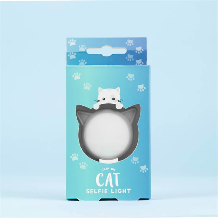 SELFIE-LAMP CLIP-ON CAT NUTISEADMELE