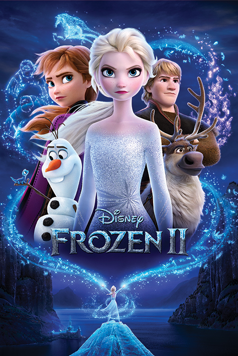 POSTER FROZEN 2 (MAGIC), MAXI