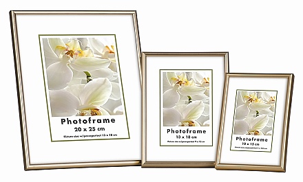Pildiraam Decoline 21x30 kuldne, tugijalg
