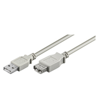 USB pikenduskaabel 1,5m A-A, M/F USB2.0