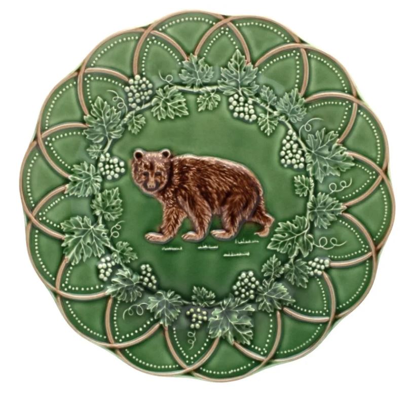 Bordallo Pinheiro serveerimisalus Bear