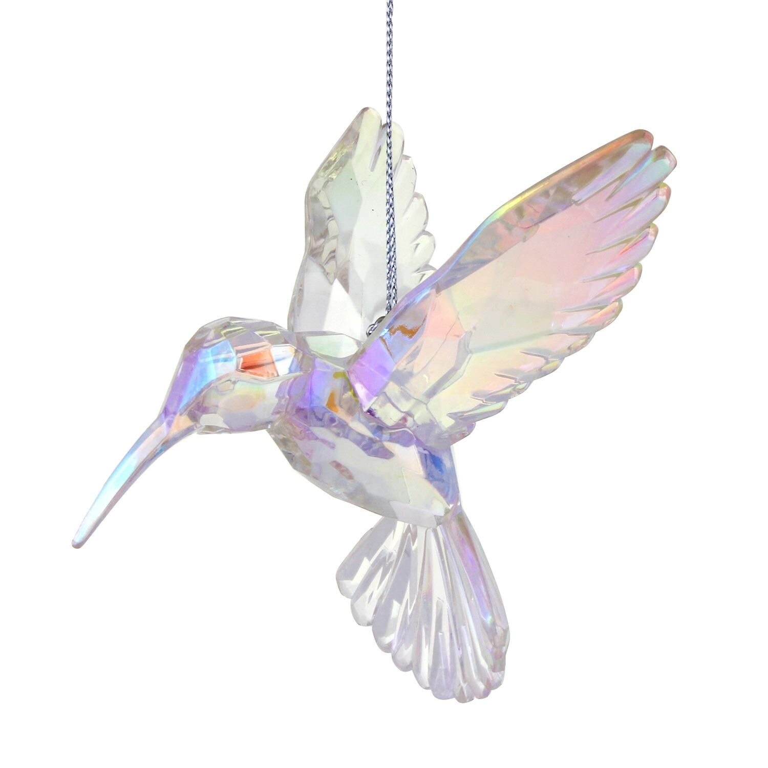 Rippuv kaunistus Acrylic Hummingbird, Rainbow