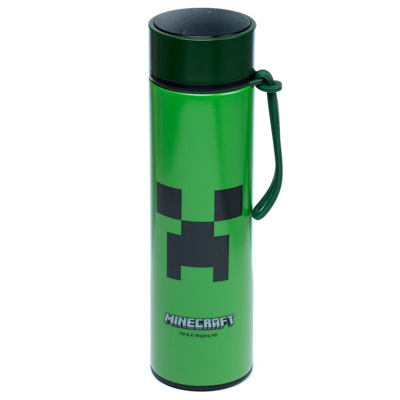 Termospudel Minecraft Creeper, digitaalse termomeetriga, 450ml