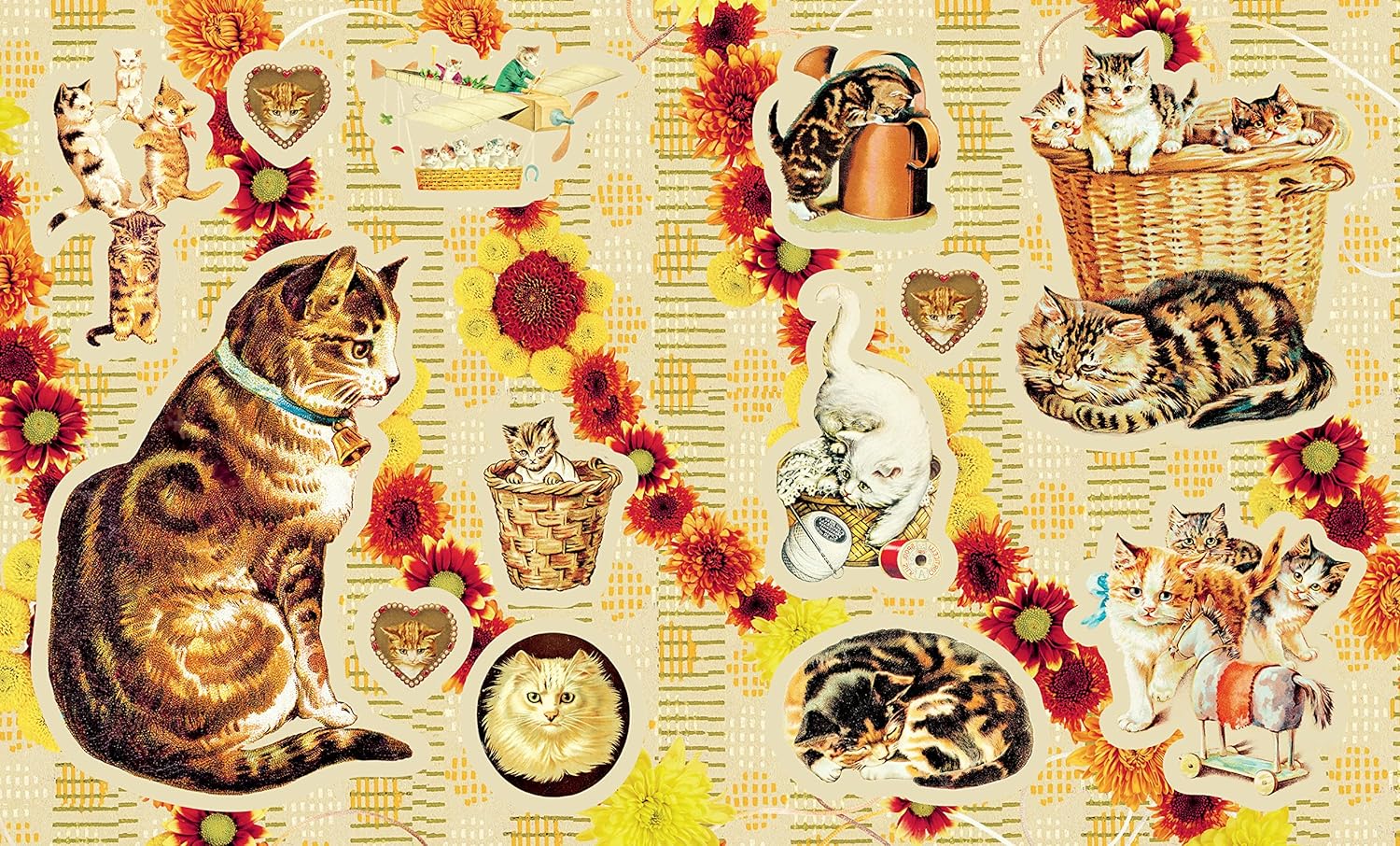 Cynthia Hart's Victoriana Cats: The Sticker Book