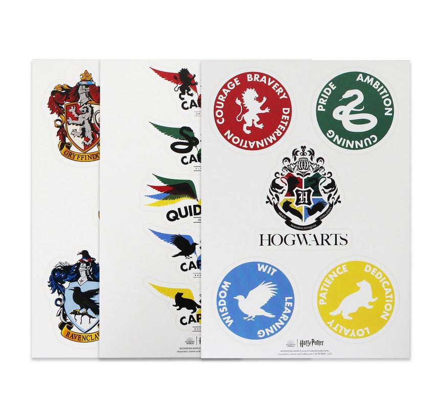 Kleepsude komplekt Harry Potter (House Pride), 15kleepsu