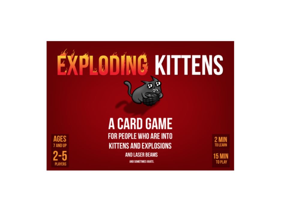 Kaardimäng Exploding Kittens ENG