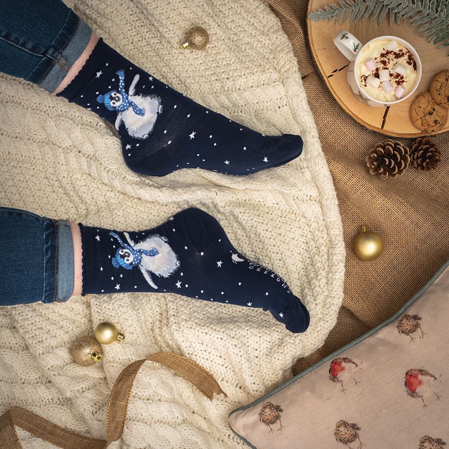 Wrendale sokid Winter Wonderland, One size