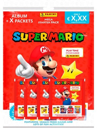 SUPER MARIO kogumiskleepsud starter