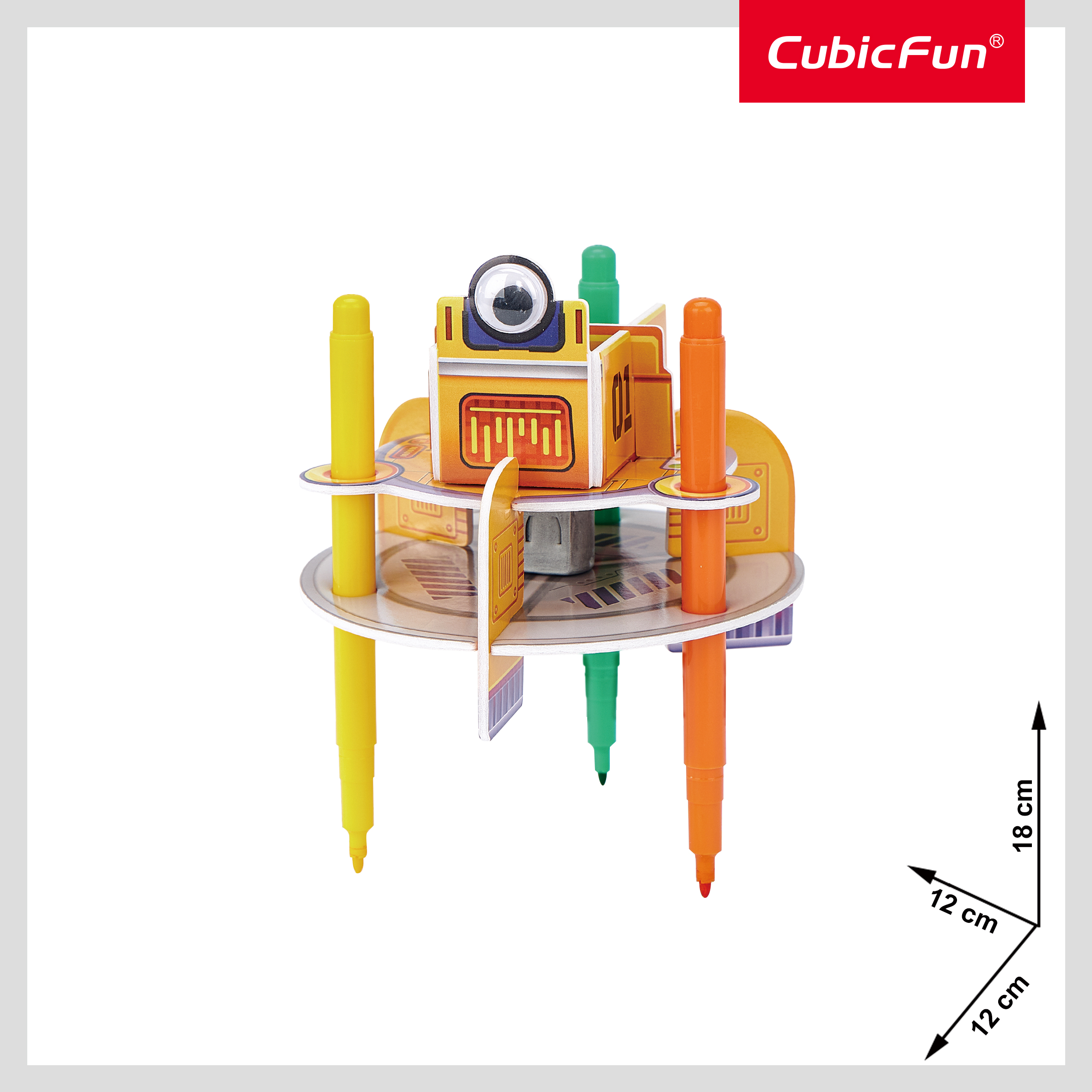 CUBIC FUN National Geographic 3D pusle Joonistusrobot