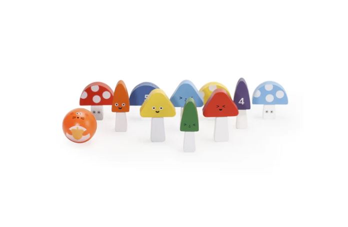 Lauamäng Mini Mushroom Bowling