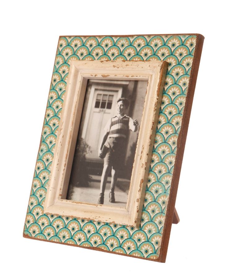 Pildiraam Boudoir Stamp, Aqua