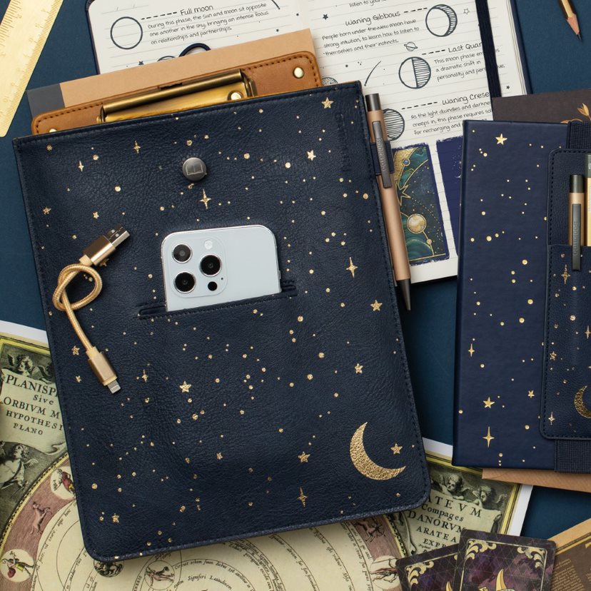 Raamatukott Bookaroo Books&Stuff Pouch, Moon & Stars