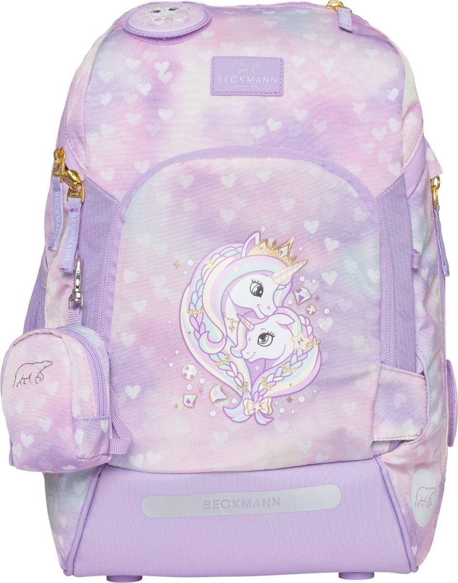 Seljakott/ ranits Beckmann Active Air FLX Unicorn Princess Purple kasvule 116-140cm, maht 20+5l, kaa