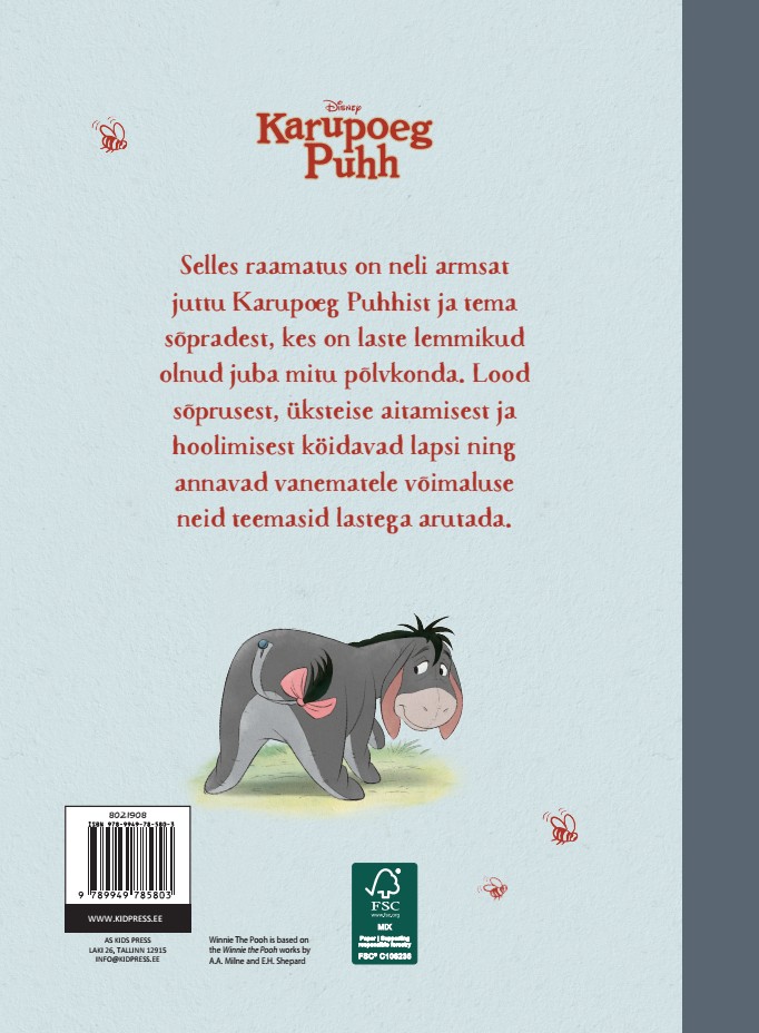 Karupoeg Puhh. Lood lahkusest - Disney