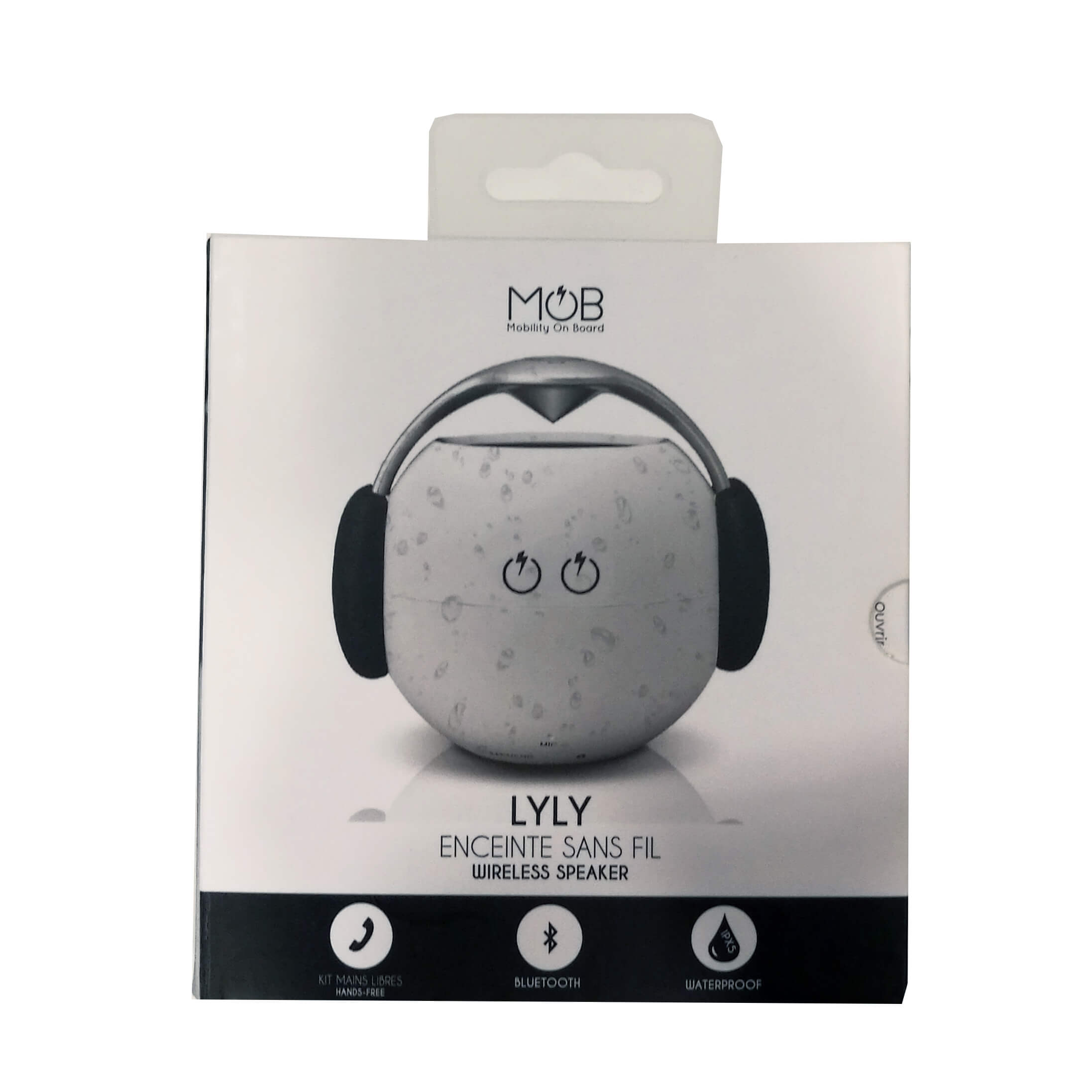 MOB kõlar Bluetooth Lyly Speaker, white