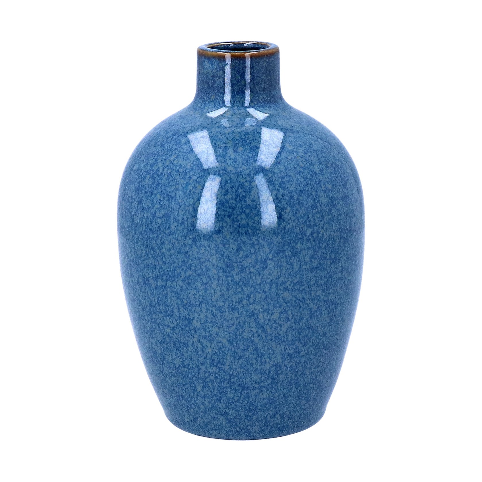 Vaas Blue Porcelain Tall, 16cm