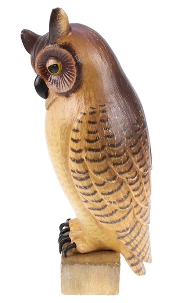 DEKORATIIVKUJU GREAT HORNED OWL, 32CM