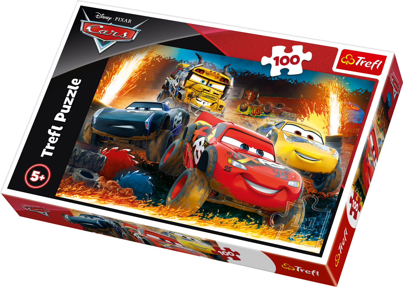 TREFL CARS Pusle Autod, 100 osa