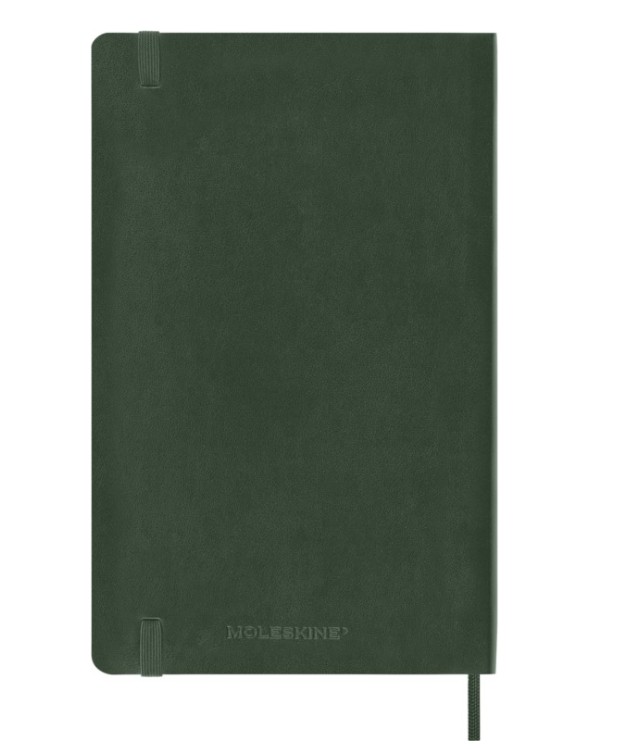 Moleskine 2026-27 18M Weekly Notebook Large Soft Cover, Myrtle Green