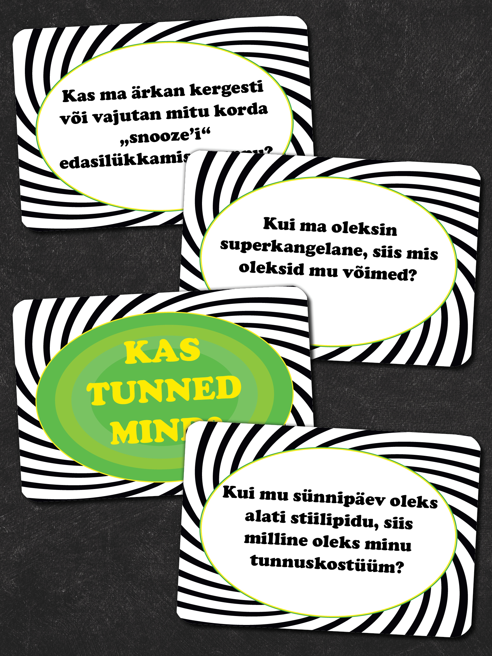 Kaardimäng Kas tunned mind?