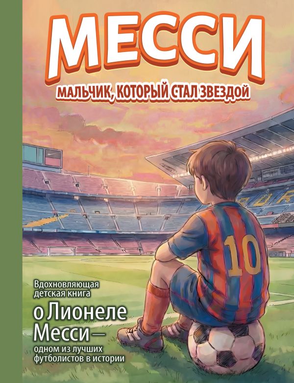 Месси: мальчик, который стал звездой. Вдохновляющая детская книга о Лионеле Месси