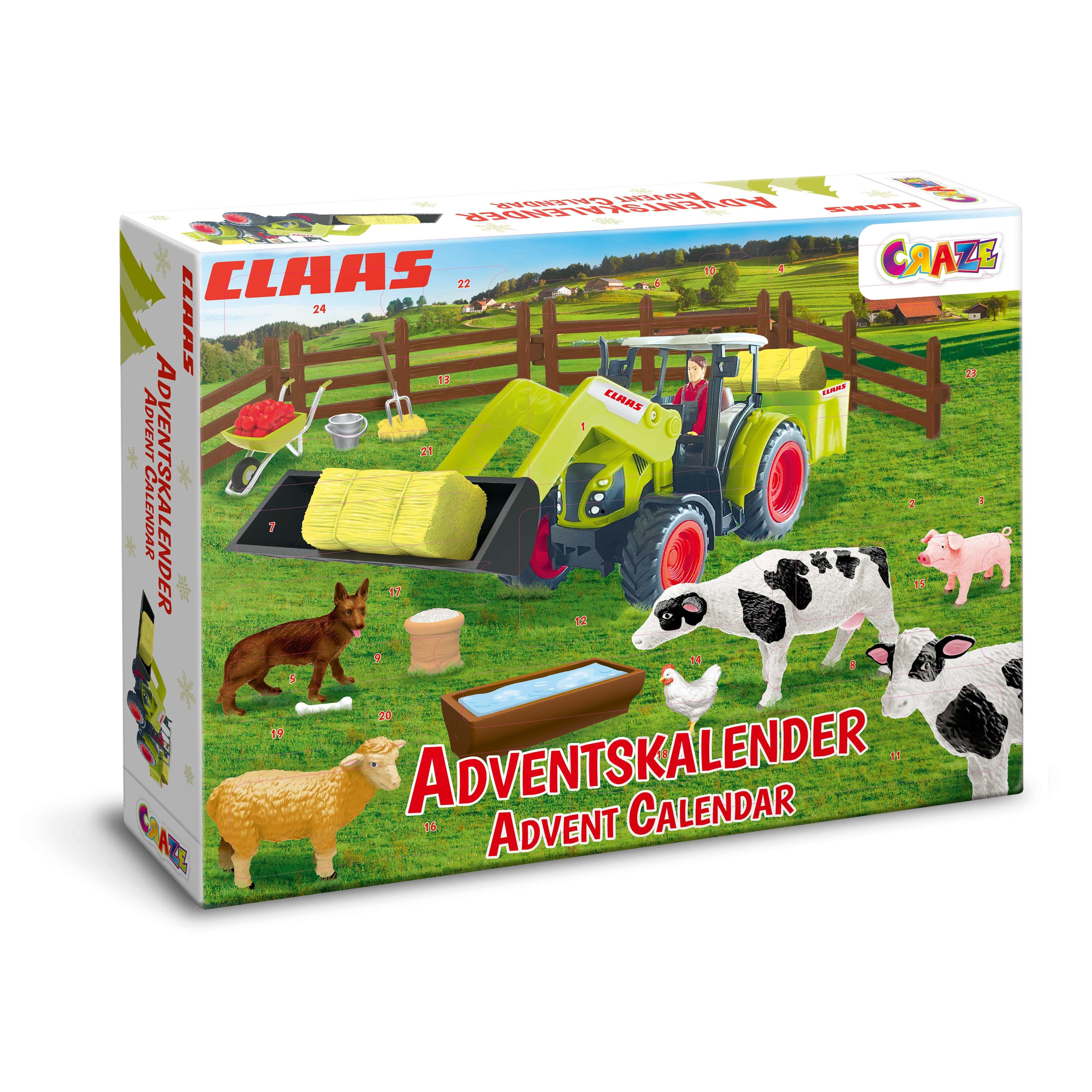 Advendikalender Dino Claas 2024