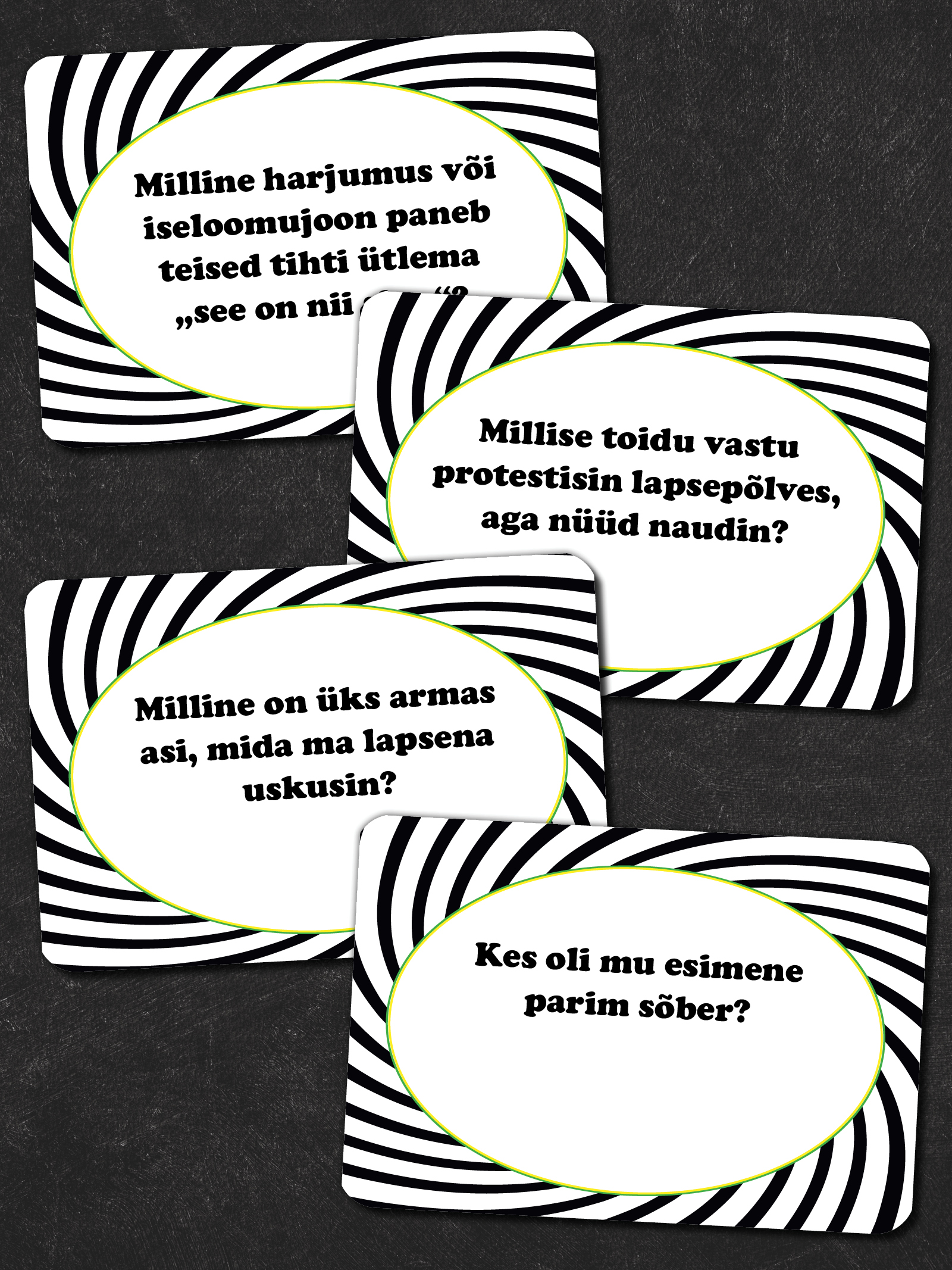 Kaardimäng Kas tunned mind?