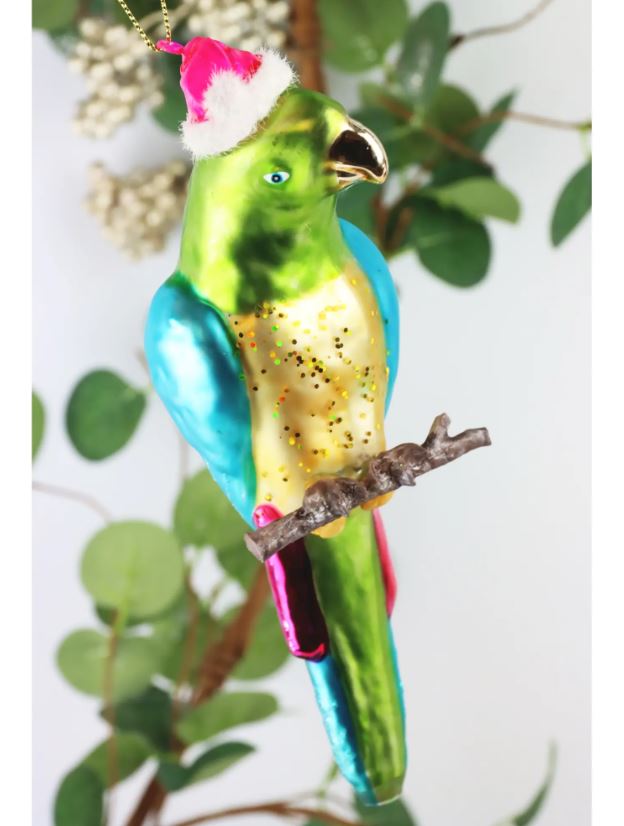 Kuuseehe klaasist Parrot, assortii