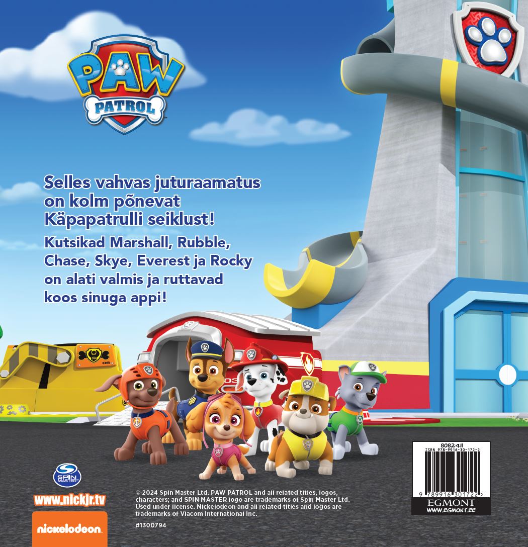 Paw Patrol. Vahva juturaamat - Nickelodeon