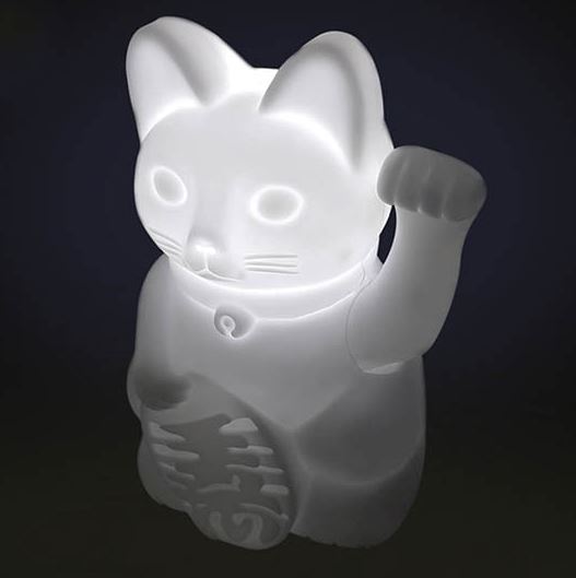 Öölamp Waving Cat