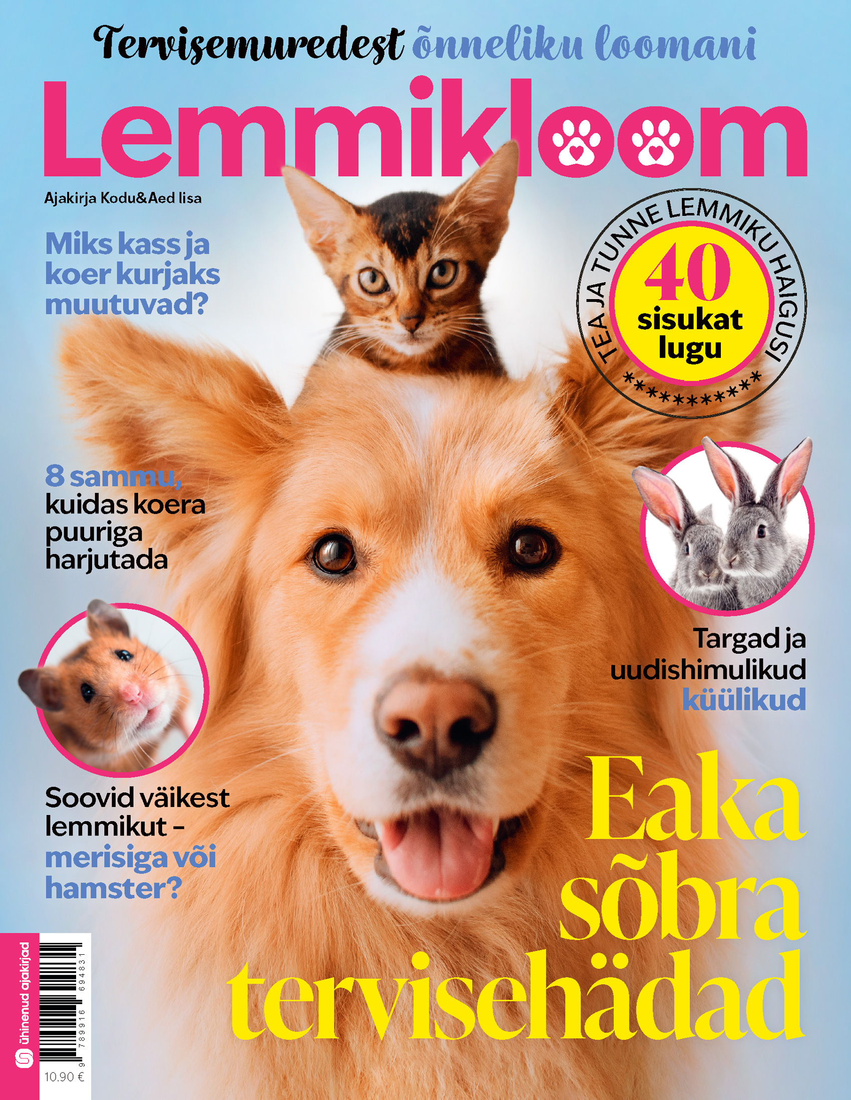Lemmikloom. Tervisemuredest õnneliku loomani
