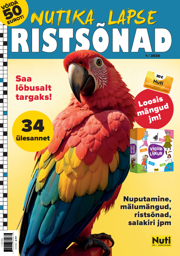 Nutika Lapse Ristsõnad 1/2026