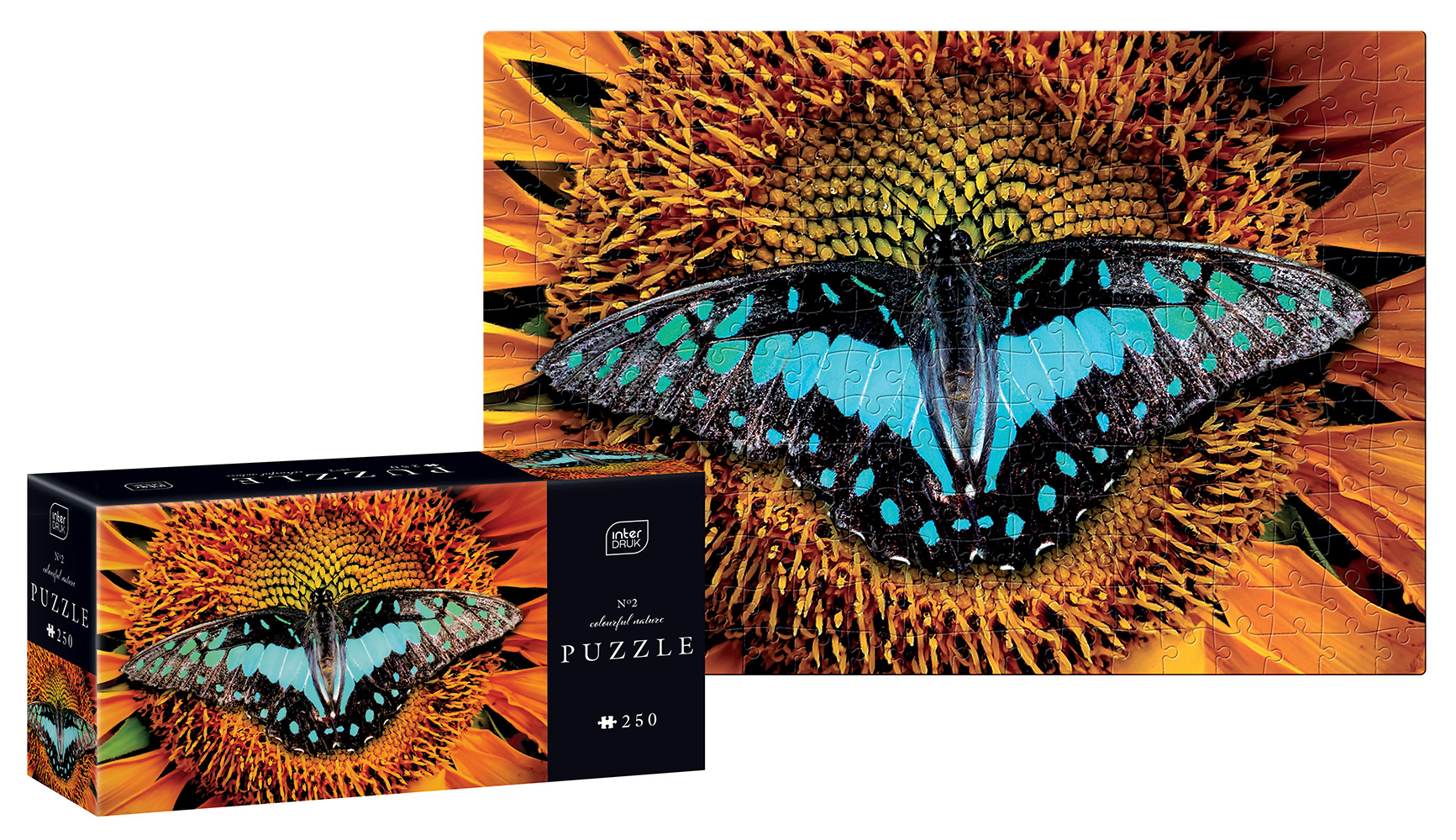 Pusle 250 tk Nature Liblikas