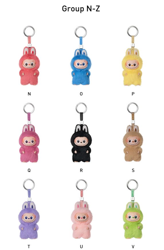 Labubu Pin for Love Series (N-Z) 