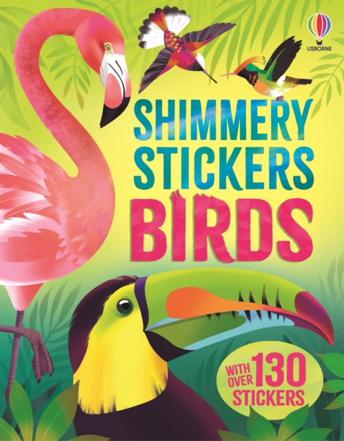 Shimmery Stickers: Birds