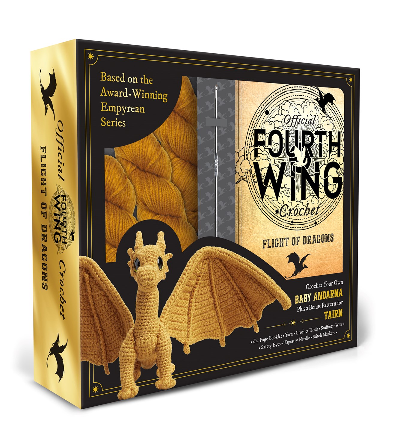 Official Fourth Wing Crochet: Flight of Dragons