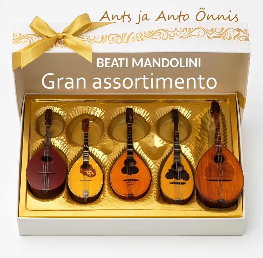 Ants ja Anto Õnnis - Beats Mandolini Gran Assortimento (2025) CD