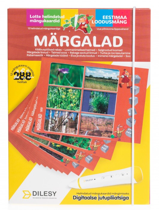 LOTTE LOODUSMÄNGU KAARDID: MÄRGALAD