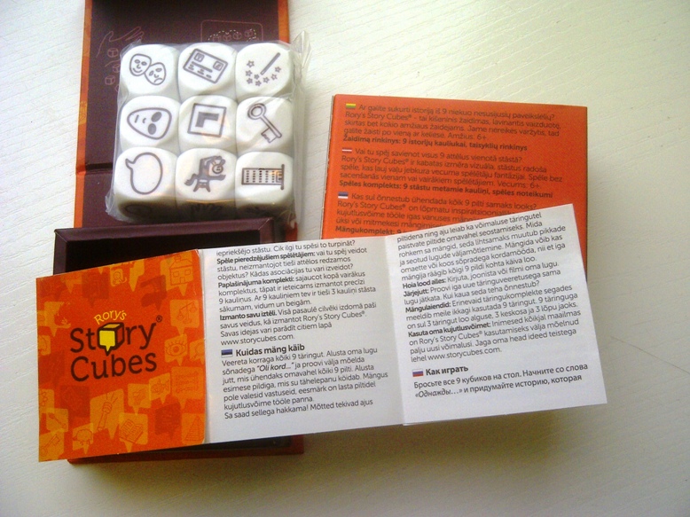 RORY JUTUTÄRINGUD (RORY'S STORY CUBES)