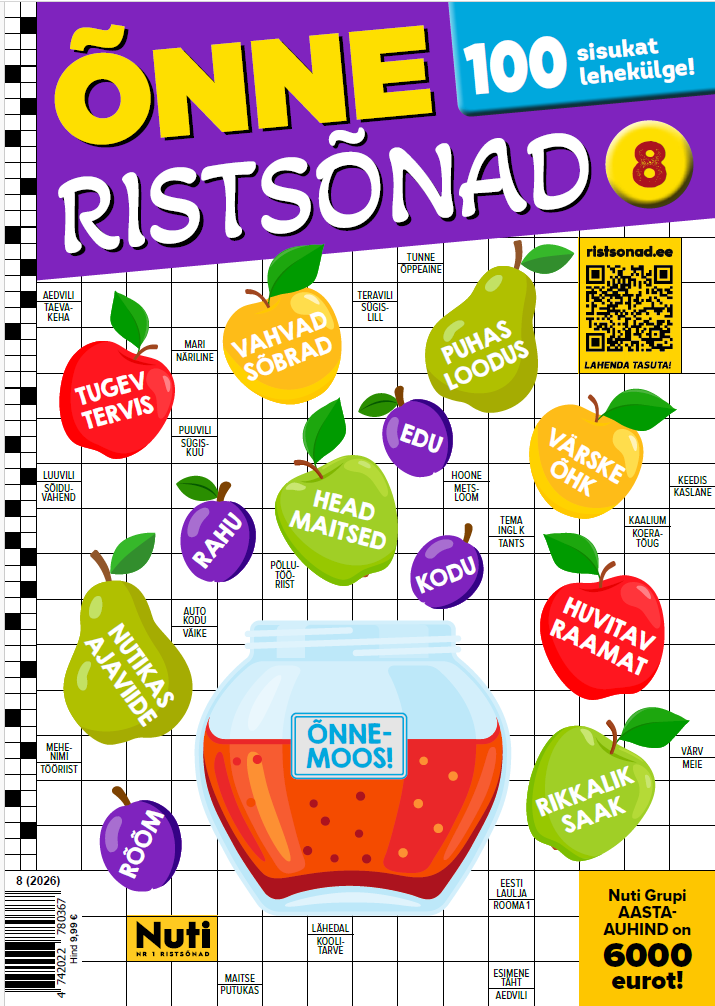 Õnne Ristsõnad nr 8