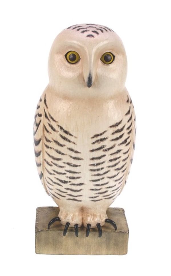 DEKORATIIVKUJU SNOWY OWL, 33.5CM