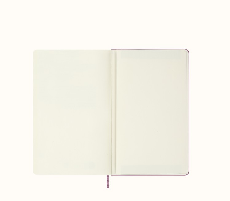 Moleskine notebook Large Ruled Hard Cover, Majestic Pink