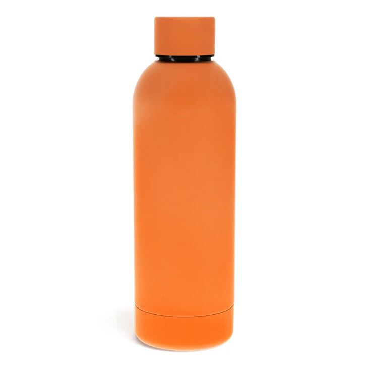 Termospudel Rubber coated, Orange, 500ml