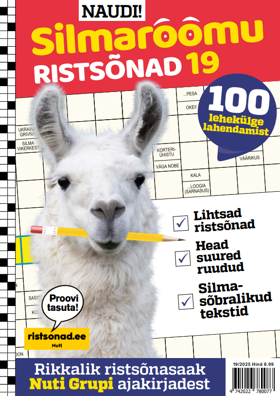 Silmarõõmu Ristsõnad nr 19