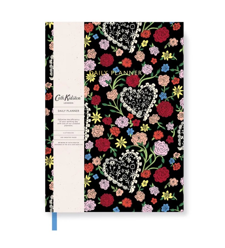 Päevaplaneerija Cath Kidston Lacy Hearts, A5